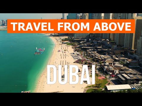 Dubai from drone | 4k video | United Arab Emirates, Dubai from above