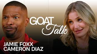 Jamie Foxx & Cameron Diaz Debate GOAT Comedian, Conspiracy Theories and Impressions | GOAT Talk