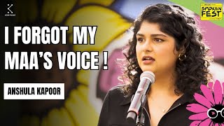 Searching For Maa's Voice | Anshula Kapoor | Spoken Fest 2024