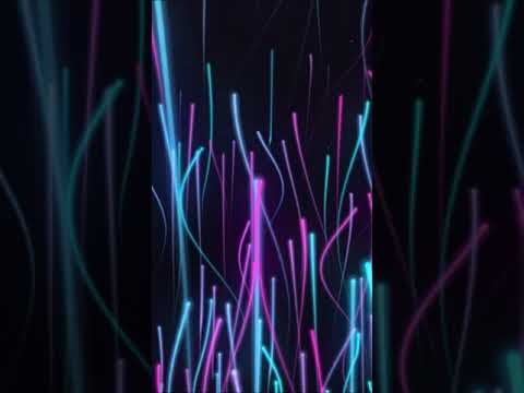 FREE Looping Wallpaper - Glowing Neon Lines #shorts