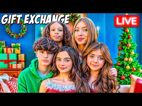 LIVE HOLIDAY GIFT EXCHANGE!🎄