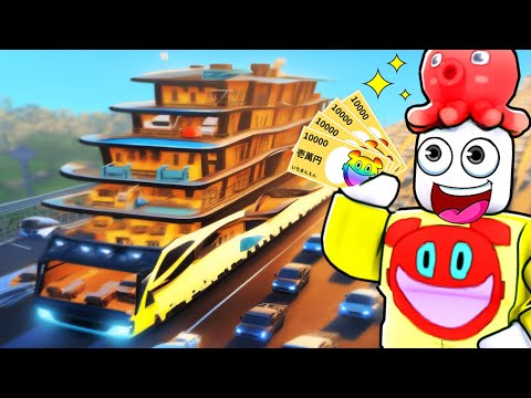 1000億円かけて超デカいビッグすぎる車を作ろうロブロックス【 Roblox 】