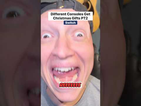 Consoles get Christmas gifts PT2 #gamer #funny #relatable #humor #skit #comedy