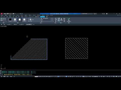 剖面線(Hatch)-1_點選點與選取物件界定範圍操作上的差異_調整比例與角圖形練習_複習環形陣列(ARRaypolart)跟比例(SCale)指令