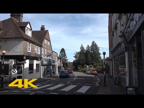 Crowborough Walk: Town Centre【4K】