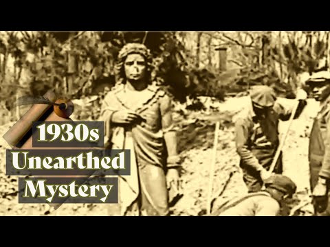 The Mysterious Buried Statue of Belle Isle - Workers unearth a mystery near Detroit in the 1930's!