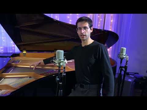 How to Mic a Grand Piano  with MXL 990's