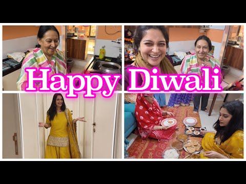 Pehli baar pressure feel hua 🙈| 1st Official Daawat from Mummy’s end! | Happy Diwali ❤️