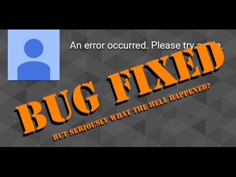 The Bug Has Been Resolved What the Heck Happened??