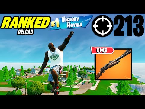 213 Elimination Solo Vs Squads "Ranked RELOAD" Gameplay Wins (Fortnite PS4 Controller On PC)