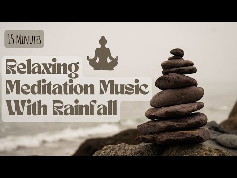 Relaxing Music For Meditation , Yoga And Stress Relief | Soothing Music for Memories with Heavy Rain