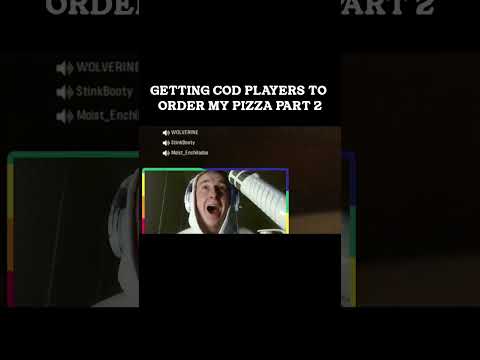 Getting COD PLAYERS To Order PIZZA #shorts #modernwarfare #prankcall #cod