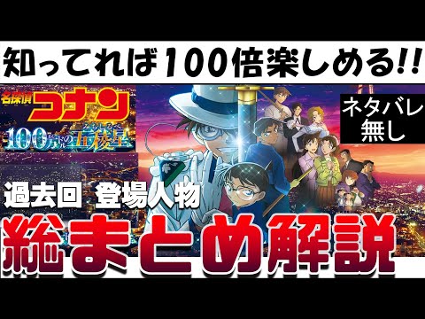 【予習 復習】映画『100万ドルの五稜星』をもっと楽しく観れる!!もう一度観たくなる情報満載！知っておいた方がいい予備知識【コナン考察】登場人物の解説 まじっく快斗 沖田 鬼丸 過去回 ネタバレなし