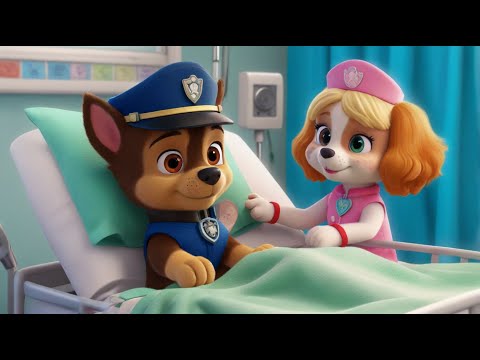 Paw Patrol Ultimate Rescue | Oh NO! CHASE Was Sick & Had To Be Hospitalized | Rainbow 3