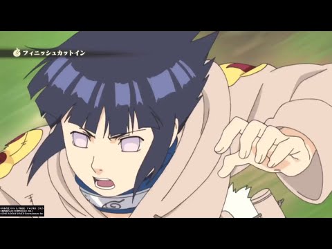 日向ヒナタvs日向ネジ（中忍試験）NARUTO-ナルト-疾風伝 ナルティメットストーム4（S RANK NO DAMAGE）