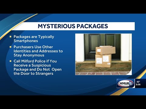 Packages delivered to Milford homes that were not ordered by homeowners, police say