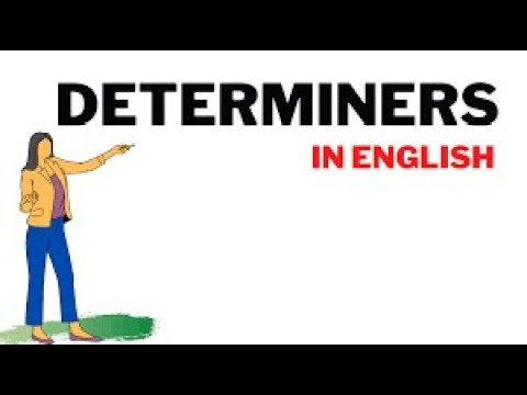 Afsomali Kubar English  Determiners