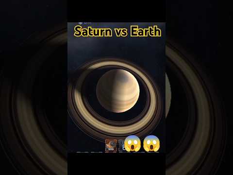 what if earth crashed into saturn 🪐 #shorts #saturn #planet #universe