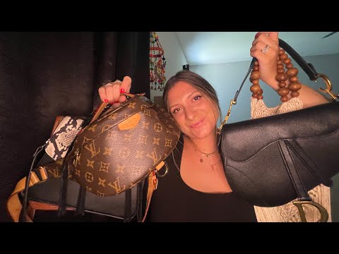 ASMR ✨My FAVORITE Bags✨ Part One Bag Collection