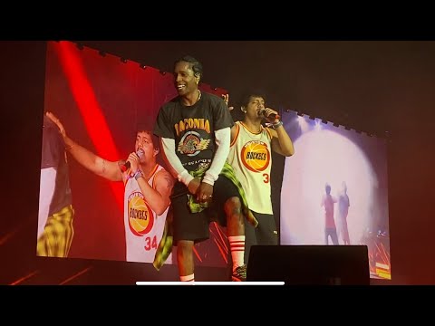 Asap rocky feat Hanumankind Live @ Rolling Loud Thailand 2024