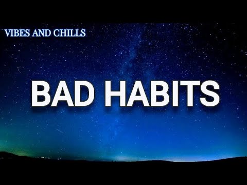 Edsheeran - Bad Habits (Lyrics)