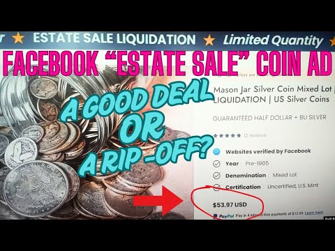 Facebook Coin Ad-Good deal or RIP OFF? Let's break it down and see! #silverstacking