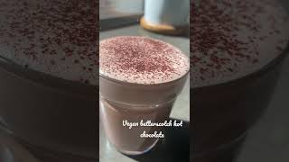 Vegan butterscotch hot chocolate #hotchocolatelover #hotcocoatime #hotchocolateday #hotchocolate