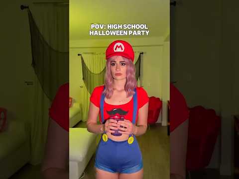 POV: High School Halloween Party. Part 7. #skit #comedy #funny #halloween #meangirls