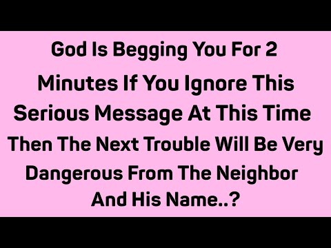 GOD SAYS 💌God is begging you for 2 minutes if you ignore this serious message at