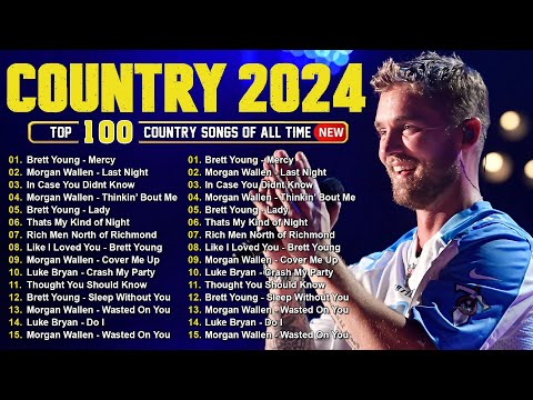 New Country Music 2025 🎸 Brett Young, Luke Combs, Chris Stapleton, Luke Bryan, Morgan Wallena