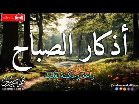 اذكار الصباح بصوت يريح قلبك راحه نفسيه💚حصن نفسك وبيتك من الشيطان | محمد ديبيروف Morning Azhkar