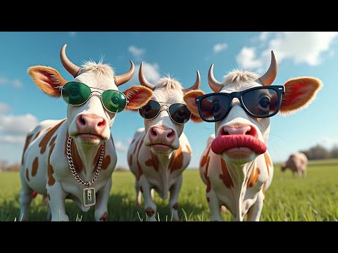 FUNNY COW DANCE 🤣🐮| COW SONG _ COW VIDEOS | DANCING COW | ANIMAL SOUND