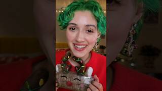 ASMR Christmas Pampering 🎄🎀✨ #asmr #cozychristmas #personalattention