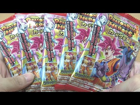 ドラゴンボールヒーローズ カードグミ16 開封！