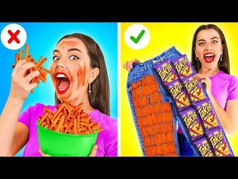 AMAZING CLOTHES HACKS FOR GIRLS|| Brilliant DIY Ideas by 123 GO!