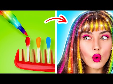 TikTok's Most Viral Beauty Hacks ! Trendy Fashion & Makeup Tricks by 123 GO!