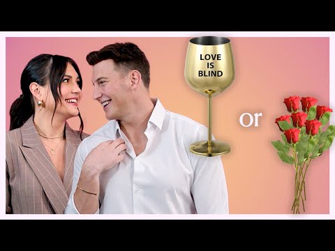 Giannina Gibelli & Blake Horstmann test their LOVE IS BLIND & BACHELOR franchise knowledge | Swoon