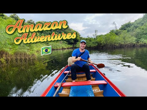 Americans Visit the Amazon River Insane!! – First time in Manaus