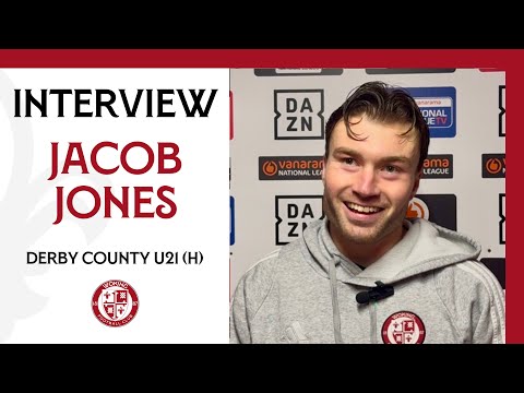 Woking 2-0 Derby County U21 | Jacob Jones Interview