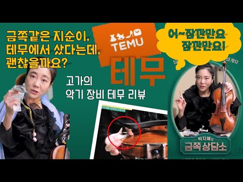 How to buy the violin items on TEMU? Violinist Ji-Hae Park's #TemuReview for Violin #ViolinLesson