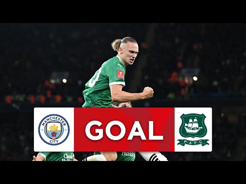 GOAL | Maksym Talovierov | Man City 0-1 Plymouth Argyle | Fifth Round | Emirates FA Cup 2024-25