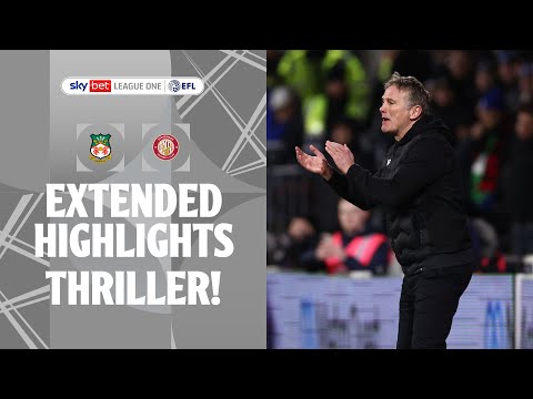 FIVE GOAL THRILLER! | Wrexham v Stevenage extended highlights