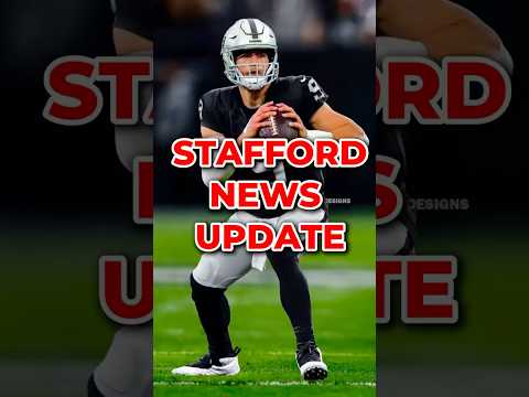 Matthew Stafford news update! #shorts