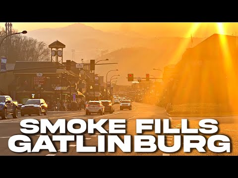 PRESCRIBED BURNS FILL GATLINBURG WITH SMOKE Nearby Burn Lowers Air Quality in Gatlinburg TN