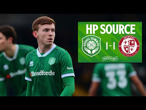 HP Source | Yeovil Town 1-1 Woking