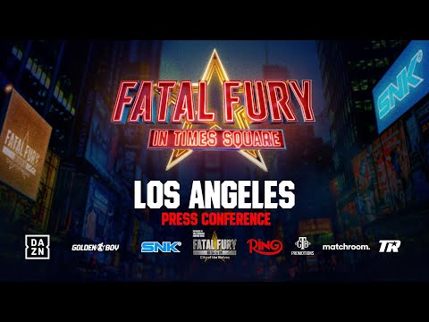 Fatal Fury Los Angeles Launch Press Conference With Devin Haney, Ryan Garcia & Teofimo Lopez