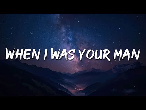 Bruno Mars - When I Was Your Man (Lyrics) || Tom Walker, Benson Boone,...