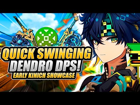 KINICH IS DENDRO SPIDERMAN! (Early Impressions Guide & C0 Showcase)