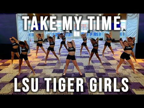 Take My Time - Normani | Brian Friedman Choreography | LSU Tiger Girls Clinic