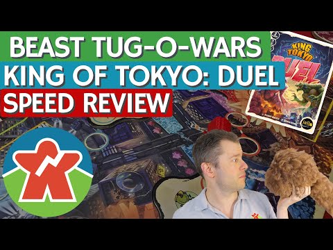 King of Tokyo: Duel - Board Game Review - Beast Tug-O-Wars